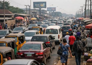 Traffic Alert: Heavy Vehicular Movement Expected Around Mosheshe Estate Axis, Airport Road, Effurun, Delta State, February 2