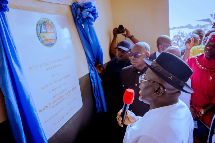 Oborevwori Unveils Omadino Model Technical College to Boost Skills Development in Delta