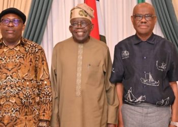 Tinubu Steps In Again, Freezes Fubara Impeachment, Declares Wike Undisputed Political Leader