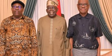 Tinubu Steps In Again, Freezes Fubara Impeachment, Declares Wike Undisputed Political Leader