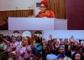 “Not So!” — Oborevwori’s Wife Leads Delta Mothers in Prayer Against Social Vices