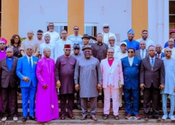 Oborevwori Earns Praise from Urhobo Christian Ministers for Peace, Inclusive Governance in Delta