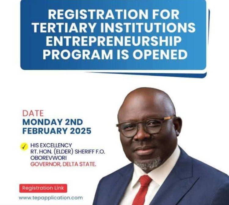 Delta Govt Opens TEP Registration, Targets Student Innovators in State Tertiary Institutions