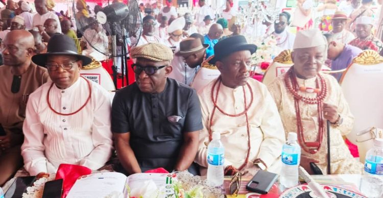 Amori, Other Urhobo Leaders Grace Abe I’s Book Launch as Uvwie Monarch Marks 18 Years on the Throne