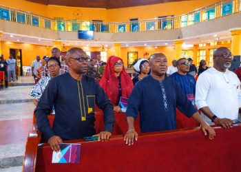 Oborevwori’s CPS, Ahon, Egware, Oyowe Lead Dignitaries to Ochei’s Service of Songs in Asaba