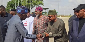 “Landlord, How Far?” — Tinubu’s Viral Banter With Wike Steals Spotlight Before UK Trip