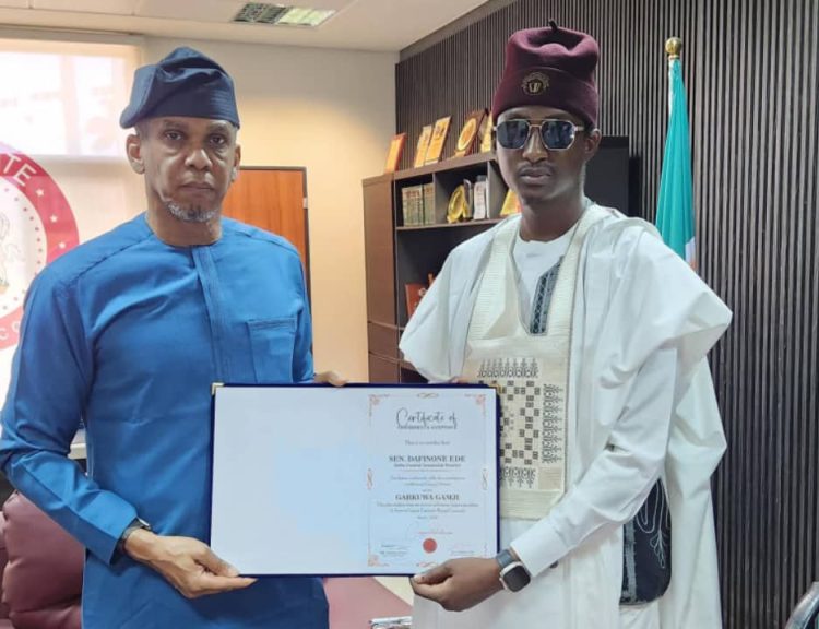 Unity Beyond Borders: Ede Dafinone Bags Prestigious “Garkuwa Gamji” Title, Joins Emirate Advisory Council