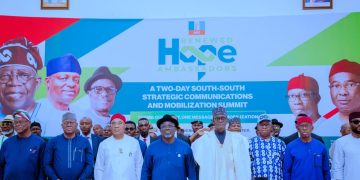 Uzodimma, Oborevwori, Okowa Lead APC South-South Mobilisation Drive in Asaba