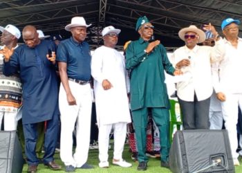 “No Vacancy in 2027”: Ethiope West APC Backs Tinubu, Oborevwori, Dafinone, Ibori-Suenu at Unity Rally