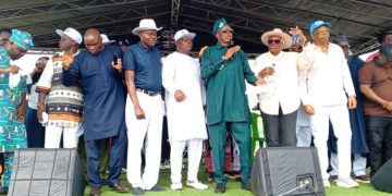 “No Vacancy in 2027”: Ethiope West APC Backs Tinubu, Oborevwori, Dafinone, Ibori-Suenu at Unity Rally