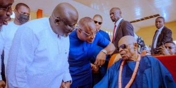 At 100, Pa Emmanuel Ogbechie Draws Praise from Oborevwori for Faith, Discipline, Family Values