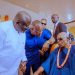 At 100, Pa Emmanuel Ogbechie Draws Praise from Oborevwori for Faith, Discipline, Family Values