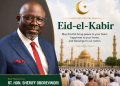 Eid-el-Kabir: Oborevwori Urges Muslims to Pray for Peace, Nigeria’s Progress