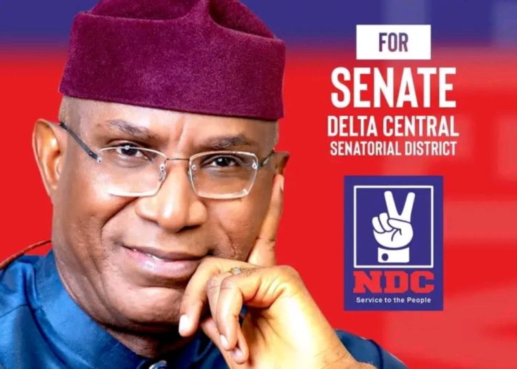 Omo-Agege Targets Delta Central Senate Comeback on NDC Platform