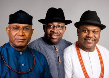 Dickson Welcomes Omo-Agege, Ochei to NDC, Grants Senatorial Primary Waivers