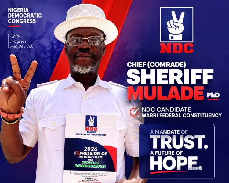 Mulade Thanks Supporters, Promises Inclusive Leadership After NDC Primary Win in Warri Federal Constituency