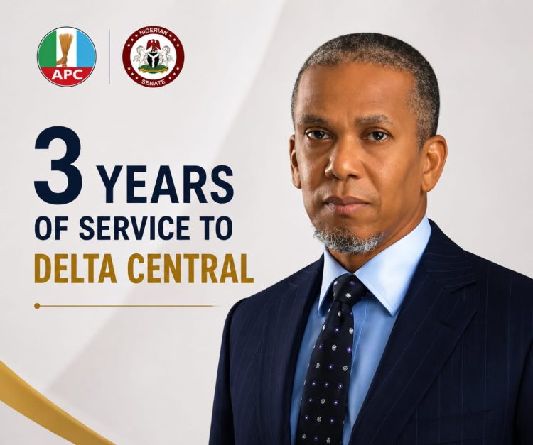 Three Years After: Dafinone Reflects on Senate Journey, Renews Pledge to Delta Central