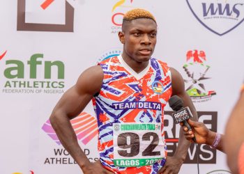 COMMONWEALTH GAMES TRIALS: Oborevwori Hails Team Delta as Favour Ashe Becomes Nigeria’s Fastest Man