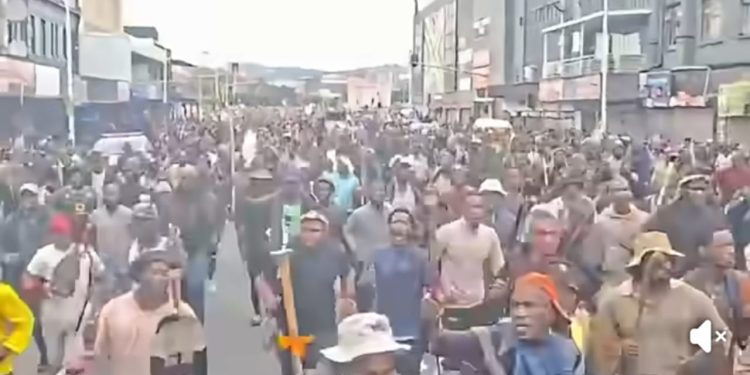 Deadline Day: Thousands Flood South African Streets in Anti-Immigrant Protests