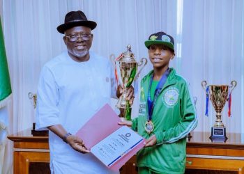 Oborevwori Honours Delta’s World Spelling Bee Champion with ₦20m Reward