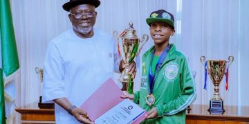 Oborevwori Honours Delta’s World Spelling Bee Champion with ₦20m Reward
