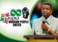 Working People United to Honour Pastor Enoch Adeboye with Responsible Citizen Badge for Defending Nigeria Abroad