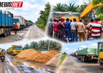 Oborevwori Orders Emergency Fix on Failed Mosogar-Oghara Stretch of Warri-Benin Highway