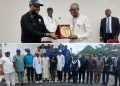 Okowa Urges Workers to Counter Misinformation as WoPU Honours Ex-Governor, Names Him Patron