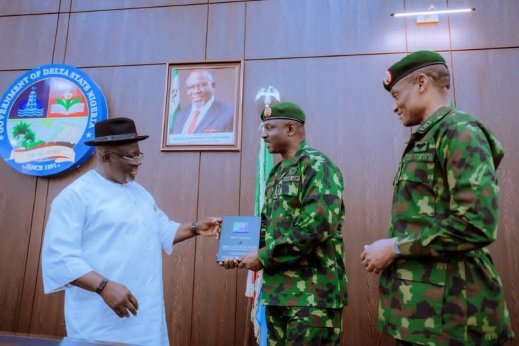 ‘If Region Is Safe, Economy Will Go Up’ — Oborevwori Charges New Army GOC