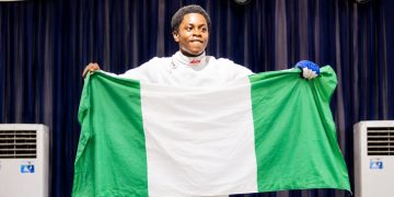 Oborevwori Celebrates 16-Year-Old Esiovwa-Thompson After Nigeria’s Historic Commonwealth U-23 Epee Gold