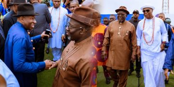At 104, Pa Penawou Takes Final Bow as Jonathan, Oborevwori, Diri, Ibori Pay Tribute