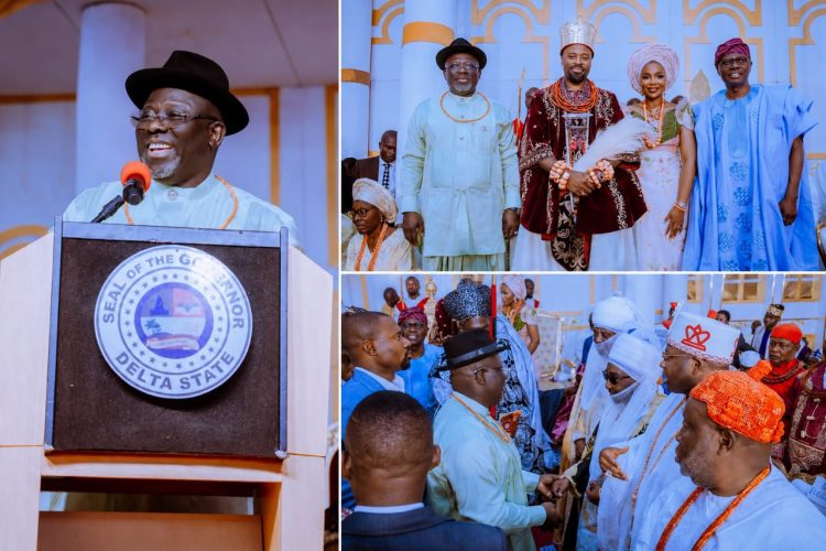 Olu Atuwatse III at Five: Oborevwori Hails ‘Renewed Glory’, Urges Warri to Guard Its Peace