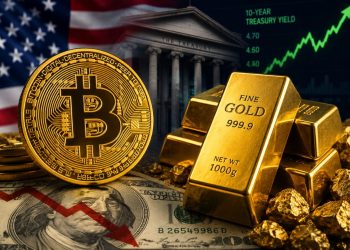 Bitcoin, Gold Climb as US Bond Move Rekindles Dollar Weakness Fears