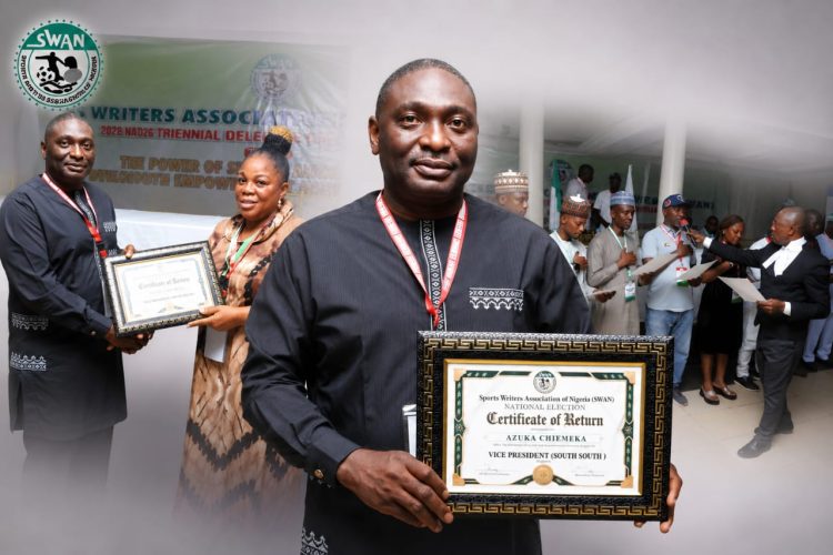 Azuka Chiemeka Re-elected SWAN South-South VP as Benjamin Retains National Presidency