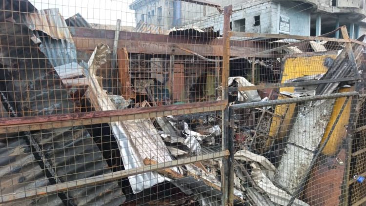 Fire Guts Superstore Near Warri Refinery, Leaves Owner Hospitalised in Shock
