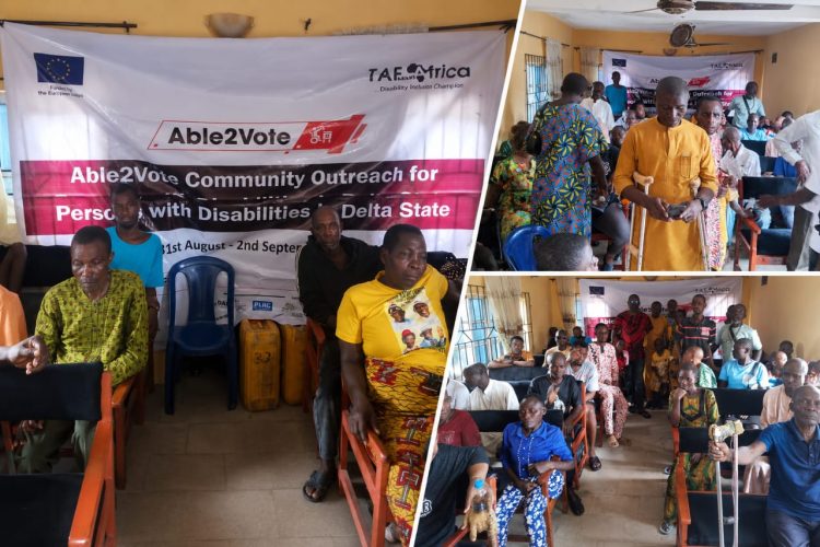 2027: TAF Africa Urges Persons With Disabilities to Reject Vote-Buying, Claim Their Civic Rights