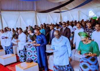 Oborevwori, Okowa, Others Bid Final Farewell to Otumara in Warri, Remember His Legacy of Service