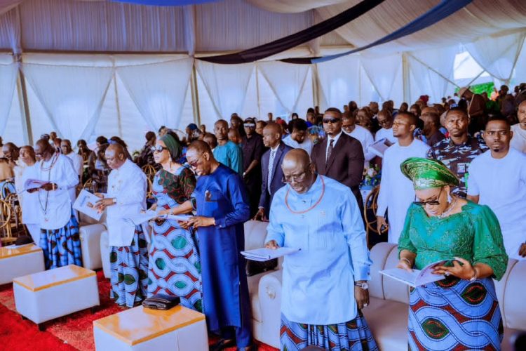 Oborevwori, Okowa, Others Bid Final Farewell to Otumara in Warri, Remember His Legacy of Service