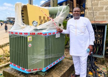 After Two Years in Darkness, Opete Community Erupts in Jubilation as Oscar Ishaka Donates 500kVA Transformer