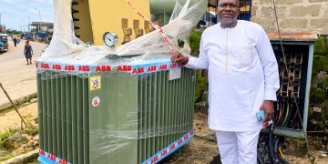After Two Years in Darkness, Opete Community Erupts in Jubilation as Oscar Ishaka Donates 500kVA Transformer