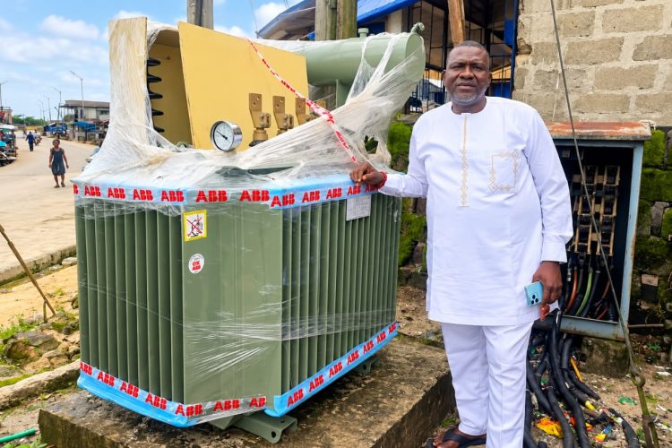 After Two Years in Darkness, Opete Community Erupts in Jubilation as Oscar Ishaka Donates 500kVA Transformer
