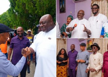 Majemite Welcomes Dafinone in Strategic Ughelli Meeting, Assures of His Support, Calls for APC Unity Ahead of 2027