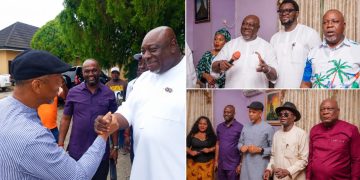 Majemite Welcomes Dafinone in Strategic Ughelli Meeting, Assures of His Support, Calls for APC Unity Ahead of 2027