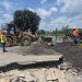 Oborevwori Orders Emergency Repairs as East-West Road Gives Way at Agbarho